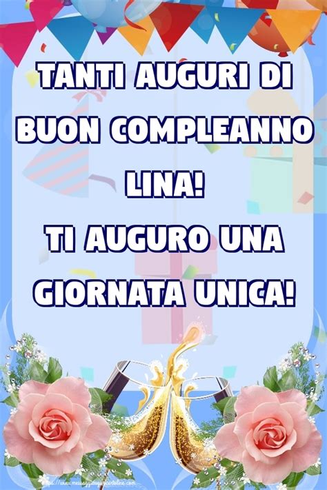 buon compleanno lina